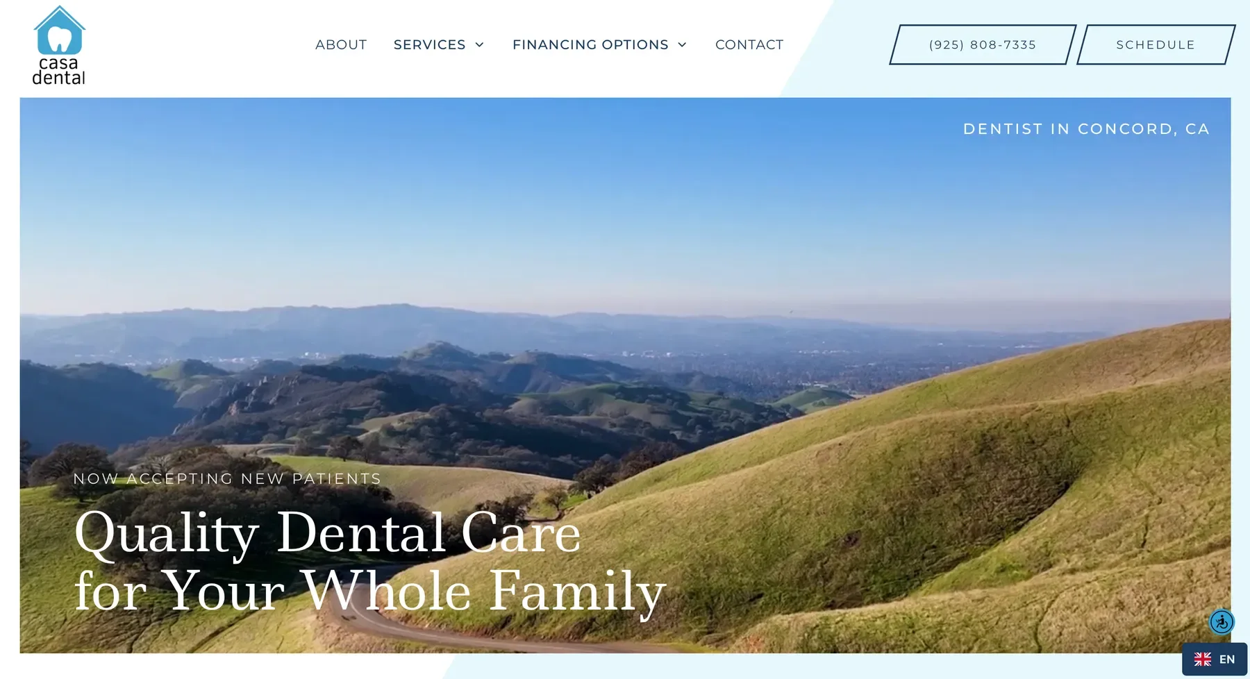 Casa Dental website