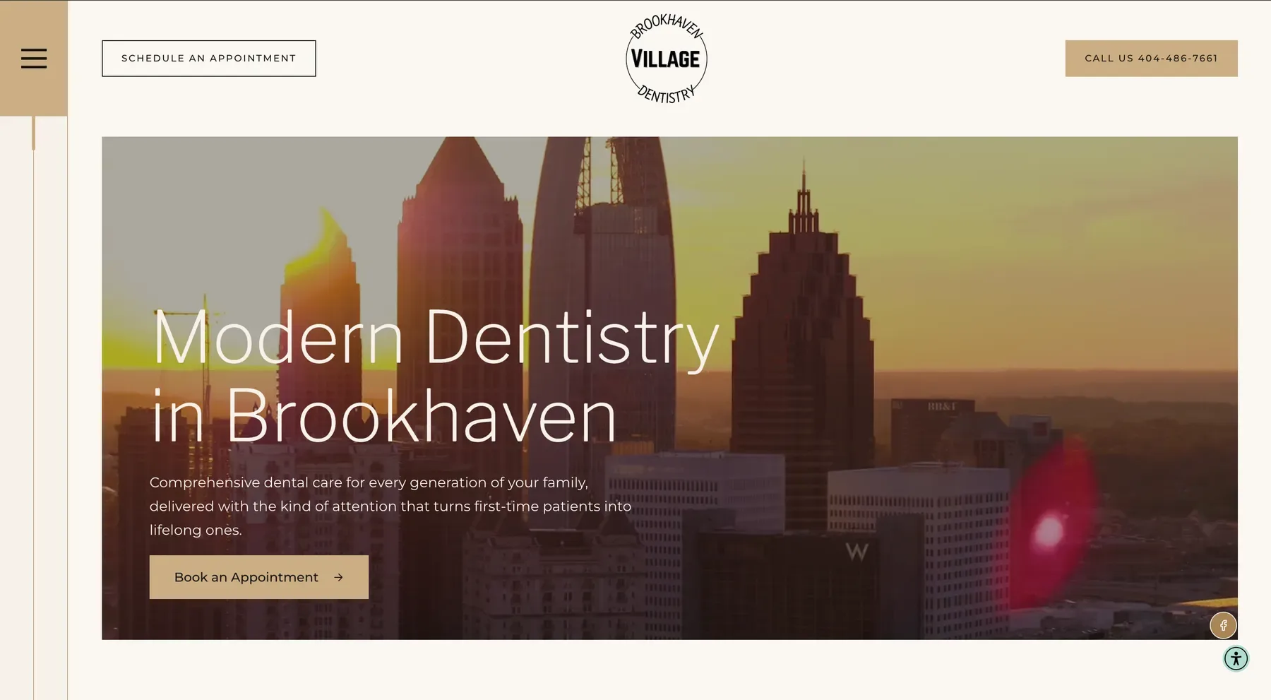 Brookhaven Village Dentistry website